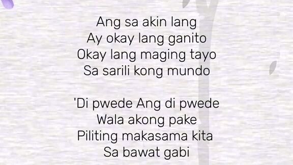 Mangyari Ang Mangyari Lyrics