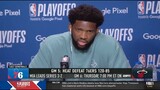 “It was quite painful. It left me stunned and out of my mind”- Embiid on being hit in the face again