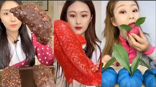 [ASMR] THÁNH ĂN ĐÁ| Ăn Đá lạnh, chocola đông lạnh đa màu sắc| Ice Eating MUKBANG SATİSFYİNG#271