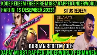 KODE REDEEM FREE FIRE TERBARU 15 DESEMBER 2023 HARI INI - KODE REDEEM FF TERBARU 15 DESEMBER 2023