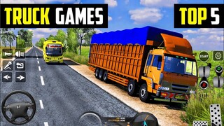 top 5 truck driving games for android l best truck simulator game on android 2023