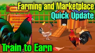 King Rooster Play to Earn Update | Farming and Marketplace Released | BSC (Tagalog)