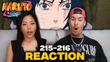 NARUTO CONFRONTS SASUKE! | Naruto Shippuden Reaction Ep 215-216
