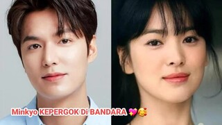 Kepergok Di Bandara Song Hye Kyo kencan Bareng Lee Min Ho, Hari pernikahan Tak Lama Lagi?