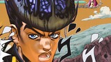 How do the characters in JOJO 4-5 comment on Josuke’s hairstyle?