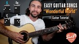 Sam Cooke "Wonderful World" | Easy Guitar Songs For Beginners