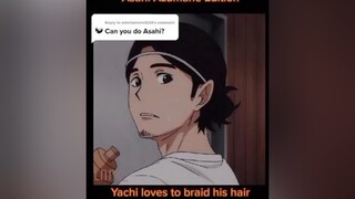 Reply to  here's asahi!! hope u like it🥰 fyp fypシ anime haikyuu headcannons asahi asahiazumane