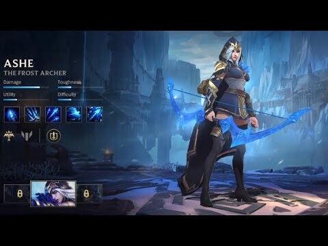 ASHE GAMEPLAY | THE FROST ARCHER | IOS WILD RIFT CLOSED BETA TESTING PHASE TWO