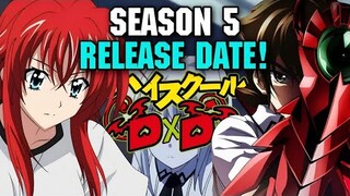 HIGH SCHOOL DXD SEASON 5 RELEASE DATE SITUATION!