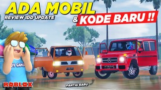 ADA KODE REDEEM DAN MOBIL BARU !! REVIEW CDID VERSI REALISTIS UPDATE - Roblox Indonesia Driver