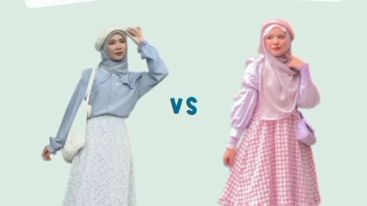 casual vs formal @koreamuslimstyle @korea_muslim_style