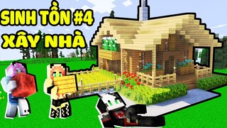 CHỊ PANDA THỬ THÁCH SINH TỒN TRONG MINECRAFT  TẬP 4*PANDA XÂY NHÀ AN TOÀN CHỐNG LẠI ZOMBIE