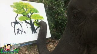 ว้าว....น้องสุรีย์วาดรูปได้แล้วเก่งจังลูก