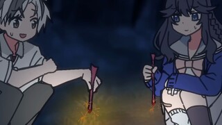 【ふちさんじ】夏天马上就到了。放学后举行的小小花火大会【漫画】