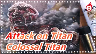 [Attack on Titan] Colossal Titan, Pastel Speed Drawing, drawholic_2