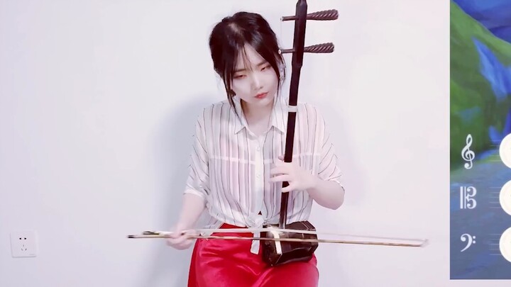 [Genshin Impact] Fengwu Shiqin✖️Erhu "Yearning Across Time and Space" This is so beautiful!!