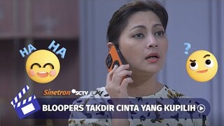 LUCU! Para Pemain Takdir Cinta Yang Kupilih Salah Dialog Terus | Bloopers Takdir Cinta Yang Kupilih