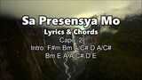 sa presensya mo w/ lyrics Christian song.