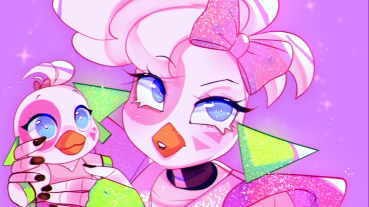 【FNAF同人图合集】GlamrockChica～7rings