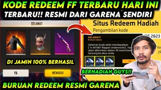 KODE REDEEM FREE FIRE TERBARU 19 MARET 2023 HARI INI