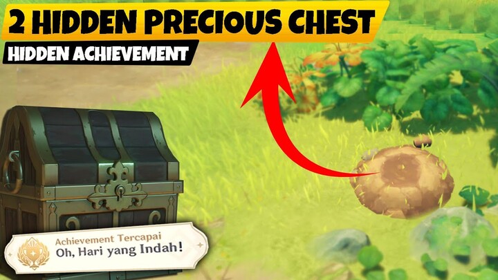 SUMERU 2 Hidden Precious Chest & Achievement "Oh,Hari yang Indah!" Genshin Impact