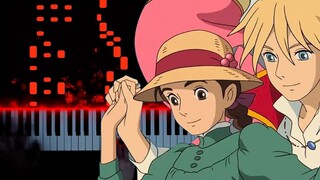 [Efek Spesial Piano] Klasik nostalgia! Howl's Moving Castle OST "The Carousel of Life"/PianoDeuss