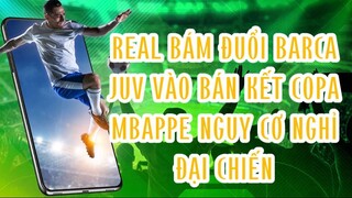 REAL TIẾP TỤC BÁM ĐUỔI BARCA, JUVE VÀO BÁN KẾT COP| demnay.live