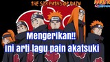 Arti Lagu Pain akatsuki dan Terjemahan Indonesia mengerikan
