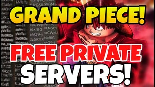 [GPO] PRIVATE SERVERS CODES IN GRAND PIECE ONLINE DESCRIPTION BELOW! ROBLOX [FREEVIPSERVERS]