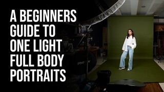 A Quick Beginners Guide to Photographing Full Body Portraits using ONE Light (Speedlight)
