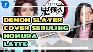 Homura (Cover Latte Seruling Konser Barat) Tanjiro & Nezuko Cosplay | Demon Slayer_1