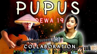 MANTAP KALII!!! PUPUS (Dewa 19) - Alip Ba Ta Feat Sasa Tasia | Acoustic Cover |  Collaboration