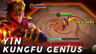 NEW HERO YIN TAKES YOU TO ANOTHER WORLD OF FIGHTING ARENA | NEW HERO YIN GAMEPLAY | MOBILE LEGENDS