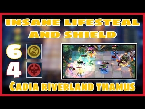 Cadia Riverland Thamus | Infinite Lifesteal | Magic Chess - Mobile Legends Bang Bang