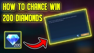 HOW TO CHANCE WIN 200 DIAMONDS IN MLBB COMMUNITY HEROES| - MLBB
