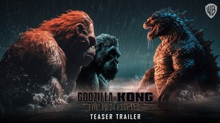 Godzilla x Kong: The New Empire - Teaser Trailer (2024) Warner Bros