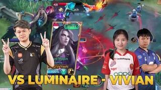 NGELAWAN VIVIAN DAN LUMINAIRE DI RANKED - MLBB