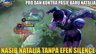 NATALIA TANPA SILENCE BISA APA? INI DIA KELEBIHAN DAN KEKURANGAN PASIF BARU NATALIA - MOBILE LEGENDS