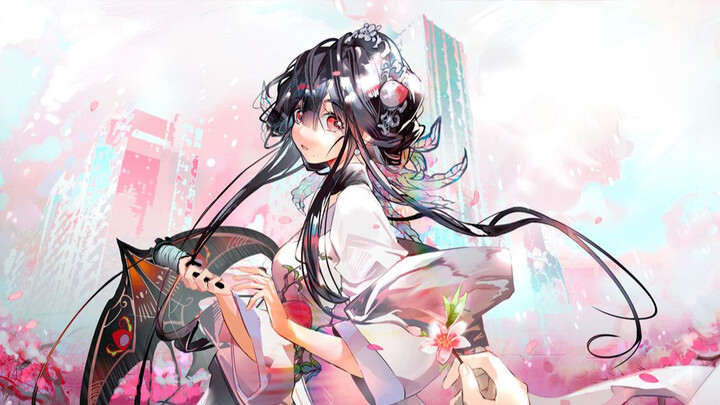 Image song of the game LaiGu MiXin "Send a long letter in spring"