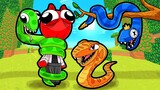 What if Rainbow Friends transform into SNAKES!? (Rainbow Snakes)