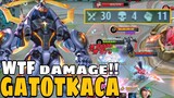 30 Kills!! WTF Damage Gatotkaca Offlane Monster!! Build Top 1 Global Gatotkaca ~ MLBB