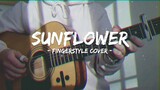 Sunflower - Rex Orange County (Aesthetic Fingerstyle cover w/ lyrics) Free TABS