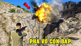 GTA 5 Sử Dụng Tất Cả Vũ Khí Mạnh Nhất Để Phá Hủy Con Đập Lớn Nhất Trong Thành Phố