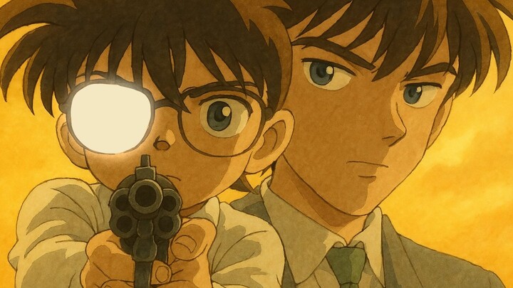 Danh Conan nhưng theo phong cách Ghibli