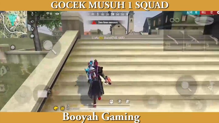 gocek musuh ada di satu squad bikin merinding