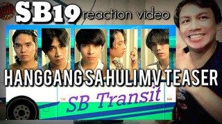 SB19 Hanggang Sa Huli MV Teaser Reaction Video