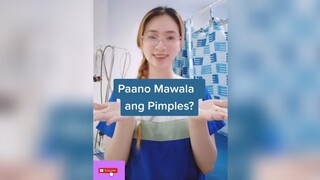 Paano mawala ang PIMPLES limang paraan na dapat iwasan at gawin🤗