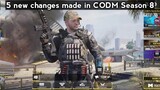 5 new changes made in CODM Season 8