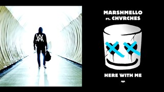 Here With Me // Faded [Remix Mashup] - Marshmello & Chvrches x Alan Walker