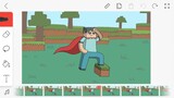 Cara Membuat Animasi Minecraft Mudah di Android - Tutorial Flipaclip